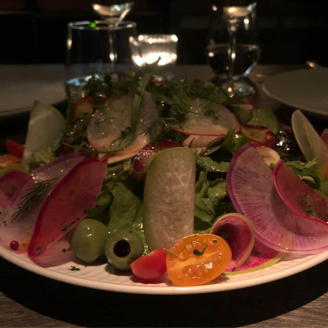 行正り香さんのインスタグラム写真 - (行正り香Instagram)「昨晩は、Food/Daysに。パスタの写真、撮るの忘れた。いつも熱々のうちに食べようと思って、忘れてしまいます。はあ。( ・∇・)#ご予約は、yahoo予約できます#fooddays #行正り香 #rikayukimasa #カラオケイングリッシュ #カラオケenglish#アルクのGATCHAで英語の、講談社ミモレでは、インテリアの連載がはじまりました。ストーリーからアップします。」1月26日 10時09分 - rikayukimasa