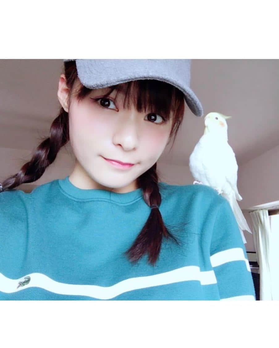 星名美津紀さんのインスタグラム写真 - (星名美津紀Instagram)「「有吉反省会」見てくれた皆様ありがとうございました🐤❤️ インコとの2ショット集めてみた🐤」1月27日 21時51分 - hoshina_mizuki