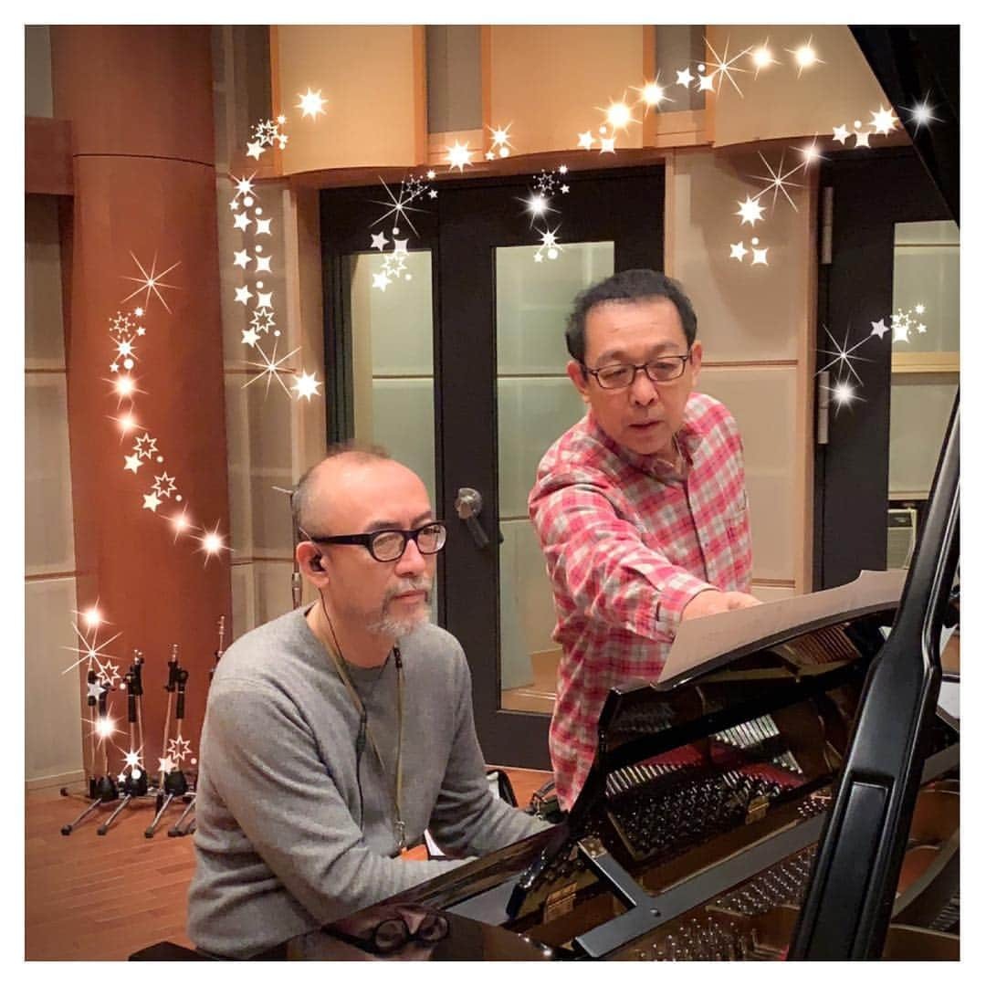 さだまさしさんのインスタグラム写真 - (さだまさしInstagram)「倉田くんの復活✨✨✨ 本日もスタジオ🎼🎹🎶 頑張るじょ〜💪 #倉田信雄  #さだまさし  #sadamasashi」1月27日 15時13分 - sada_masashi