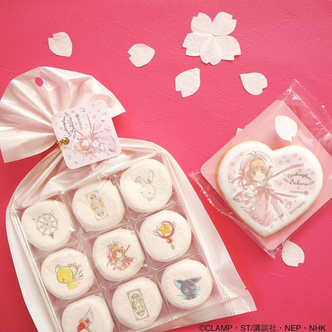 Its Demoさんのインスタグラム写真 Its Demoinstagram 美味しくてかわいい お菓子はプチギフトにぴったりです いちごマシュマロ 9粒入 380 Tax プリントクッキー 300 Tax Itsdemo イッツデモ カードキャプターさくら Ccsakura Cardcaptorsakura Ccs