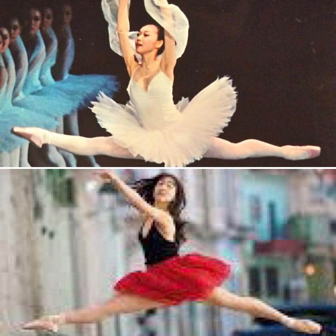 須田亜香里さんのインスタグラム写真 - (須田亜香里Instagram)「上が現役16.7歳くらいでコンクール出たり、バレエ団にいた頃の。 下が去年の4月にキューバで写真集撮影した時のだから26歳。 アイドルになってバレエ辞めたから、もはやブランク10年チャレンジ😂笑  #10yearchallenge #ballet  #cuba #須田亜香里ファースト写真集 #可愛くなる方法」1月28日 18時07分 - akarisuda