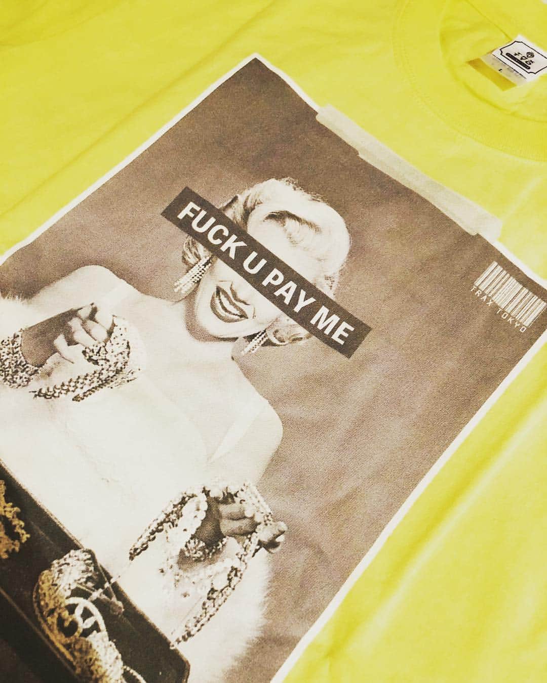 中村優のインスタグラム：「😎 #traxtokyo #tshirt」