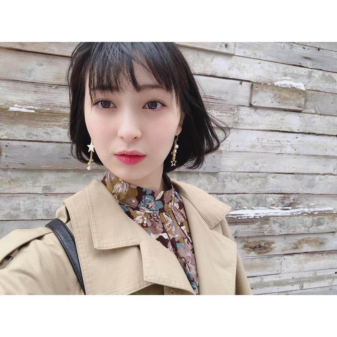 のインスタグラム：「✩ 星いっぱいのピアス☺️ #星 #kawaii」