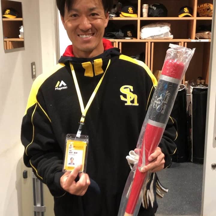 福田秀平のインスタグラム：「キドさん仕事中 #城所龍磨 #柳田悠岐 #福田秀平」