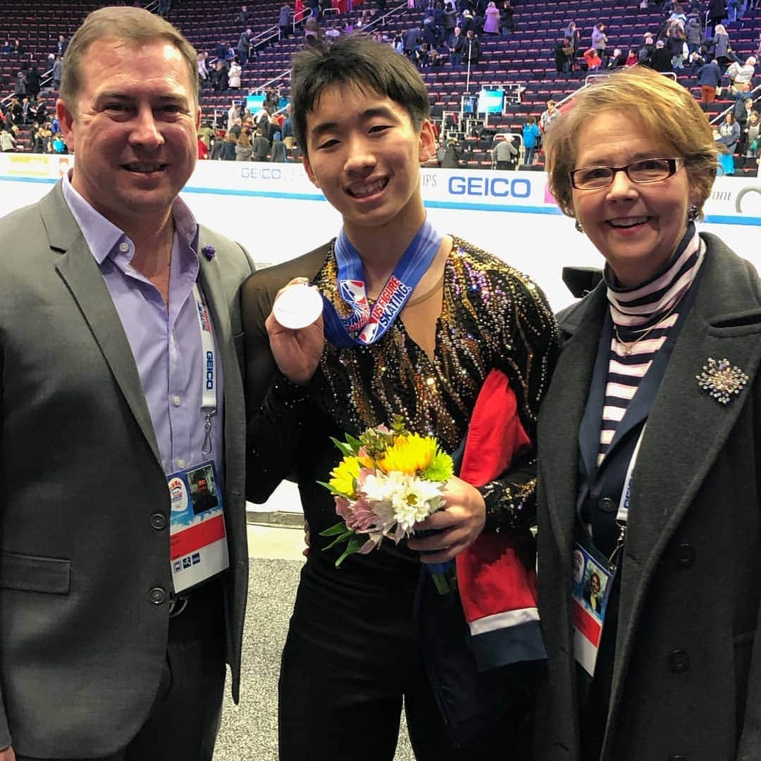 樋渡知樹のインスタグラム：「I am very excited and happy about the result I got in Detroit! Thank you to many of the people who watched me skate and everyone who has been supporting me! My next competition will be the Four Continents and if you have time, please watch me and cheer me on! I'll try my best! 応援や声援、ありがとうございました!皆様方のサポートや応援のお陰で今回の結果を得ることが出来たのだと僕は思っています。次は四大陸なので次の大会でもおうえんしていただければ嬉しいです!」