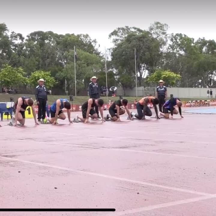 ジャック・ヘイルのインスタグラム：「2019 Canberra Track Classic 100m 10.23(+0.1) Not here to play around this season 😍」