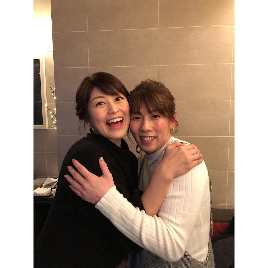 森麻季さんのインスタグラム写真 - (森麻季Instagram)「追加💕 アップし忘れていました #吉田沙保里さん #会うたびに綺麗に #お疲れ様会続報 #森麻季」1月30日 21時29分 - maki.mori_m