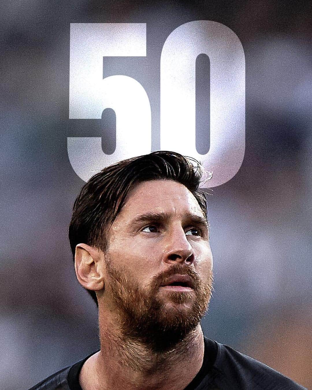 Team Messiのインスタグラム：「King of the Copa. 👑 5️⃣0️⃣ goals for @leomessi. #DareToCreate」