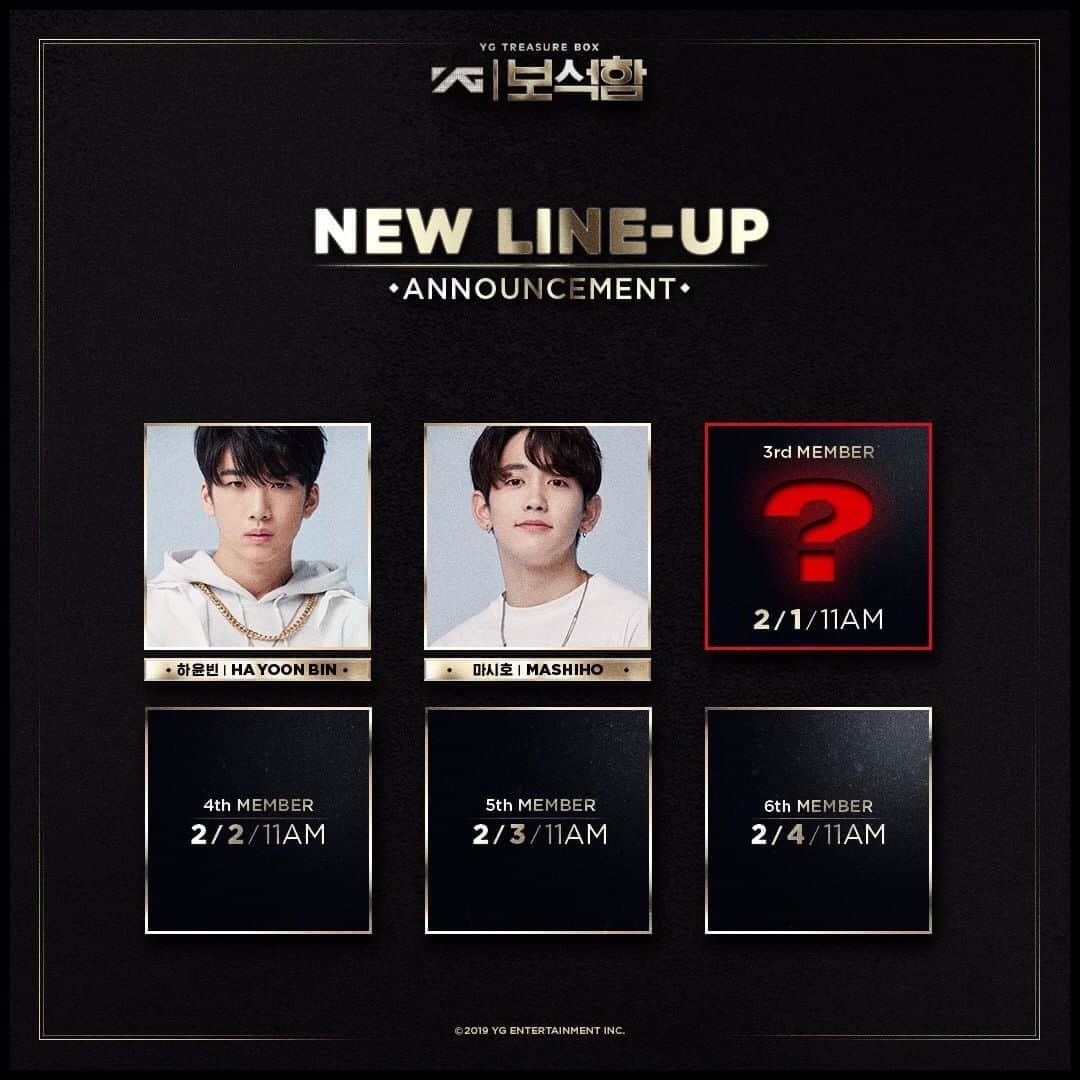 YGさんのインスタグラム写真 - (YGInstagram)「NEW LINEUP MEMBER #3 COMING SOON ⠀⠀⠀⠀⠀⠀⠀⠀⠀⠀⠀⠀⠀⠀⠀⠀⠀ ✨ 2019.02.01 11AM kst ⠀⠀⠀⠀⠀⠀⠀⠀⠀⠀⠀⠀⠀⠀⠀⠀⠀ #YG보석함 #YG_TREASURE_BOX #보석함 #NEW_LINEUP #3RD_MEMBER #COMINGSOON #20190201_11AM #YG」1月31日 11時00分 - yg.treasurebox