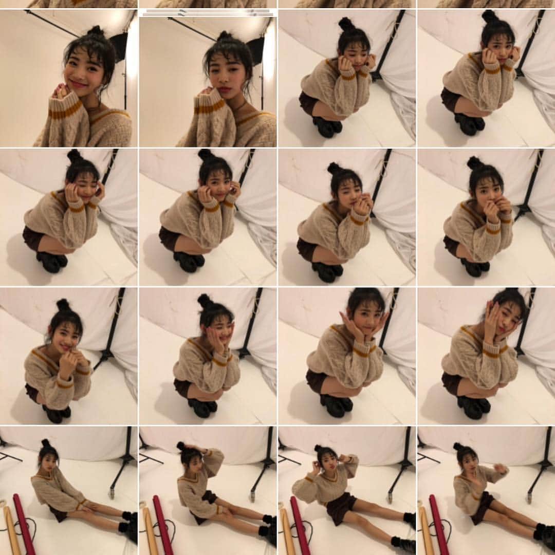 ニコ☆プチさんのインスタグラム写真 - (ニコ☆プチInstagram)「ニコ☆プチ2月号のアンナの韓国コーデ企画、どうでしたか？  アンナの写真テクを教えてもらうため、プチ編のスマホで自撮りしまくってもらいました📸 その数なんと、100枚ごえ！笑  可愛い写真を撮るためには努力をおしまないのが、あんちゃんの美の秘訣❤️ #ニコプチ #田中杏奈」1月31日 16時24分 - nicopuchi_official