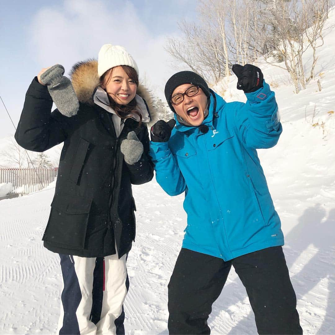 宮澤智さんのインスタグラム写真 - (宮澤智Instagram)「★ ノンストップのロケで 北海道に来ています！ 一面雪景色☃️ 内容は2/11に放送予定です⛷🛷 #ノンストップ #井戸田潤 さん」1月31日 16時52分 - tomo.miyazawa