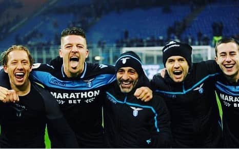 セナド・ルリッチのインスタグラム：「🦅⚪️🔵」