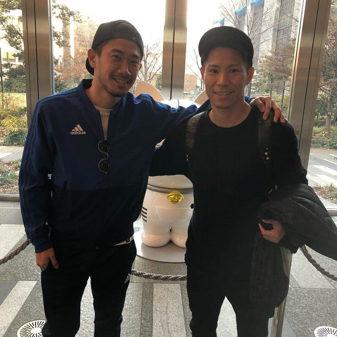 東浩史のインスタグラム：「🇹🇷！！ 楽しみ😊 自分も頑張ろう #オフシーズン #久々の再会  のあと @fightingkanchan  @kitaerucftoranomon  #トレーニング  #ありがとうございました🙏」