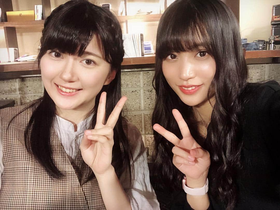 根岸愛のインスタグラム：「女流棋士の香川愛生さんっ とっても綺麗で可愛くて素晴らしい🤤💕将棋頑張ってくださいって応援してもらえたのでほんと頑張ります！！ #将棋 #将棋女子 #女流棋士」