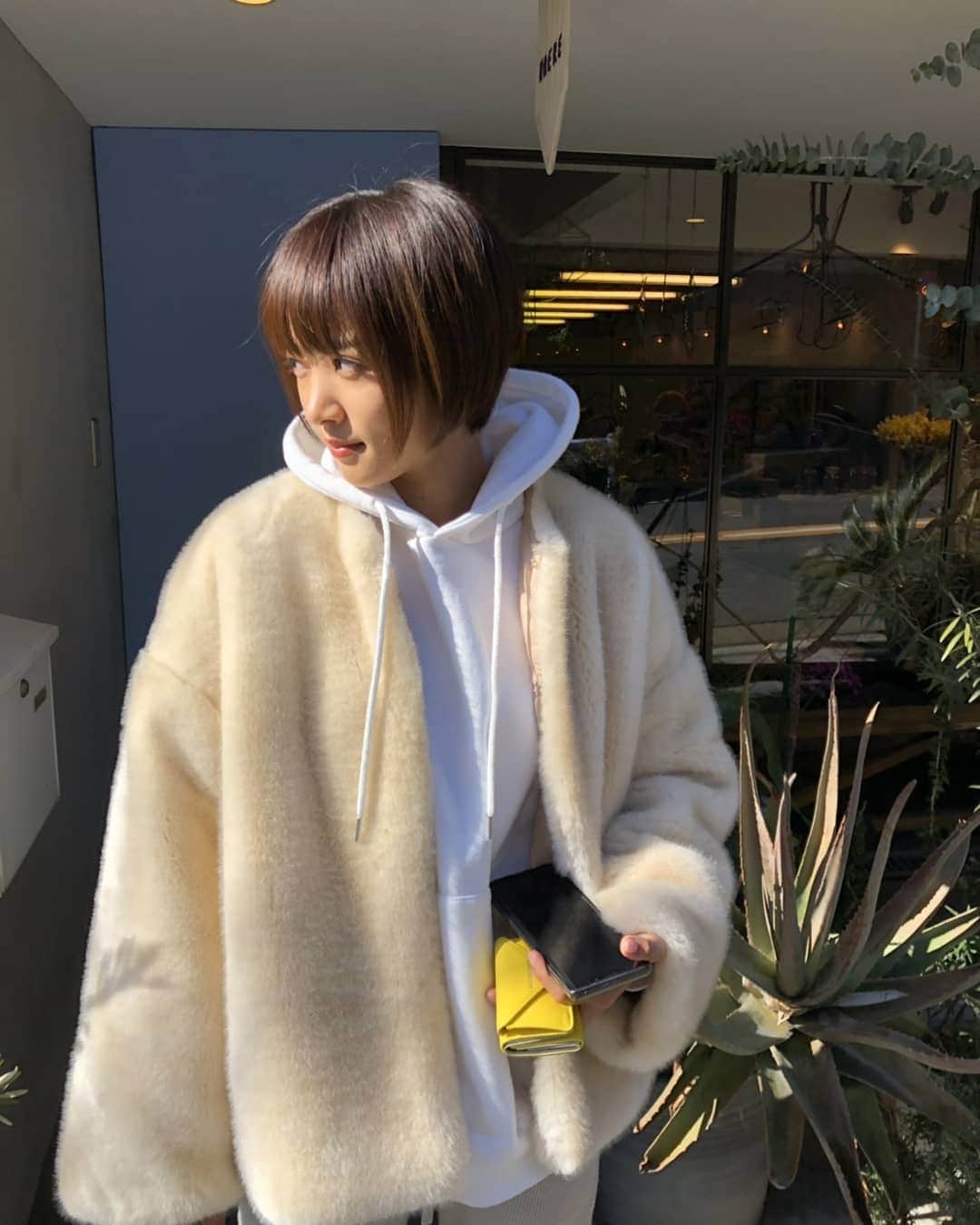 夏菜さんのインスタグラム写真 - (夏菜Instagram)「前髪切りました✂️ @nob1211」2月2日 17時48分 - natsuna_official