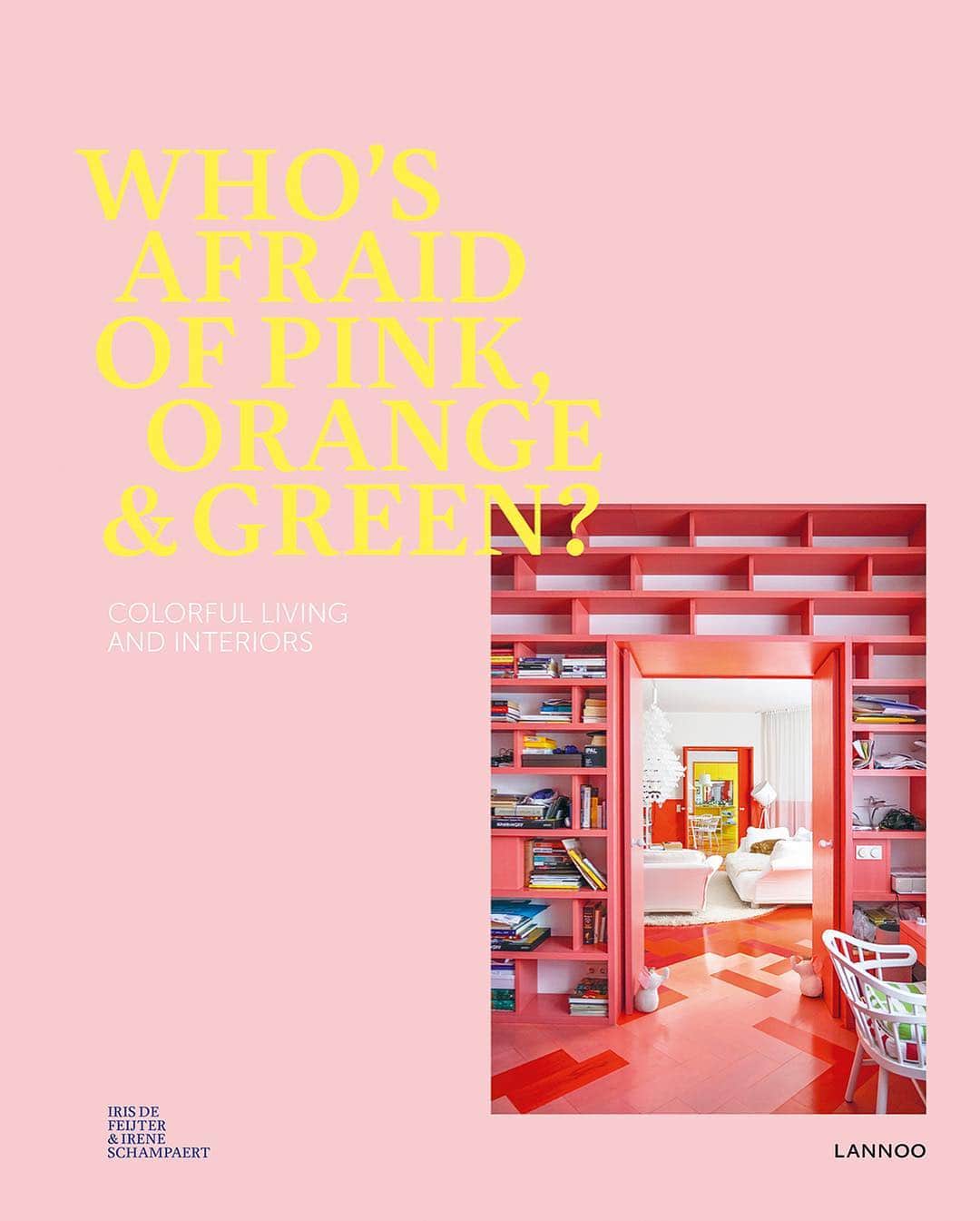 Design Milkさんのインスタグラム写真 - (Design MilkInstagram)「Looking for some decor that truly breaks the mold? Then Who’s Afraid of Pink, Orange & Green, by @irisdefeijter and @ireneschampaert, and its brilliant use of color and pattern is the book for you! It’s full of bold, brave design that will leave you ready to do some updating around your own space. 🖤 @lannoopublishers」2月3日 3時34分 - designmilk