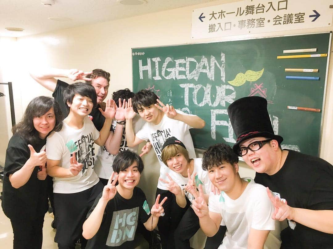 のインスタグラム：「#髭男ワンマンツアー 18/19 無事完走！ ありがとうございました！」