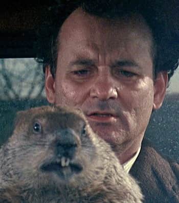リック・ヤンシーのインスタグラム：「Happy Groundhog Day! One of the best holidays, in my opinion: no presents to buy, no special food to make. Just watching a groundhog predict the weather. Oh, and it spawned one of my favorite movies!」