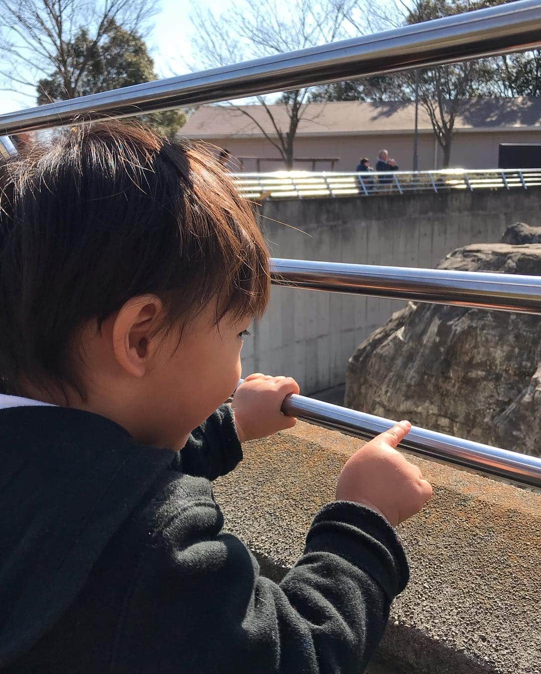 桜井裕美さんのインスタグラム写真 - (桜井裕美Instagram)「今日はお天気も良かったので、東武動物公園に来ました✨ ピンクフラミンゴと私❤️(笑笑) 私はアルパカがいつ見ても1番かわいいと思う💕 息子っちも楽しそう😄 #東武動物公園#アルパカ」2月3日 14時10分 - yumisakurai24