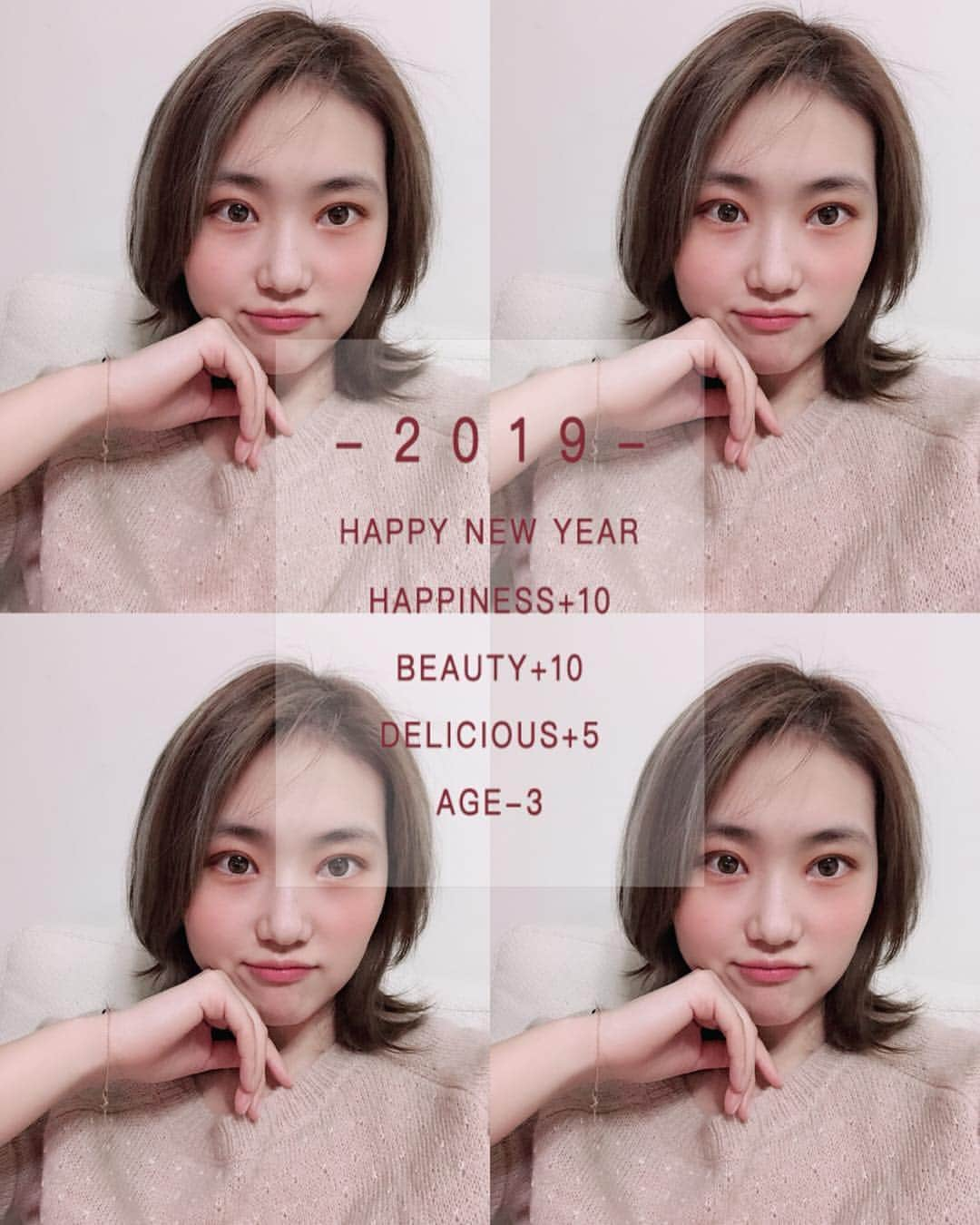 耿冰娃のインスタグラム：「🌈2019“🐷”事顺利！」