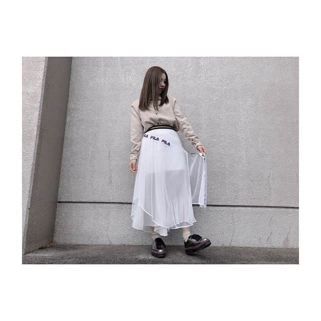 北川綾巴さんのインスタグラム写真 - (北川綾巴Instagram)「#ootd #fashion  #miluu #snidel #fila #zara」2月3日 20時22分 - ryoha1009