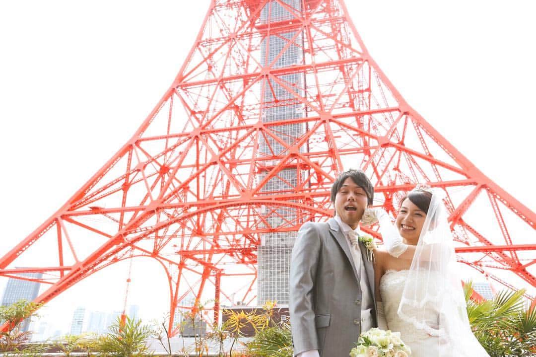 東京タワーの麓の結婚式のグルメインスタ