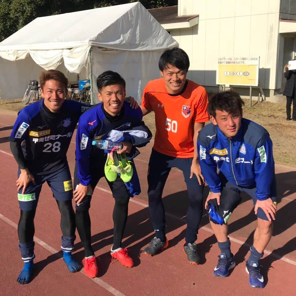 橋爪勇樹のインスタグラム：「#練習試合 #大宮アルディージャ #畑尾大翔 #内田健太 #小出悠太」