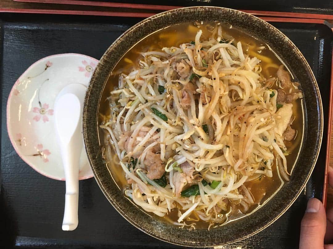 馬場皐輔のインスタグラム：「今日凄いそば食べた🤪 あとはアイス食べた！ いい日だぁいい日だぁ🎶」