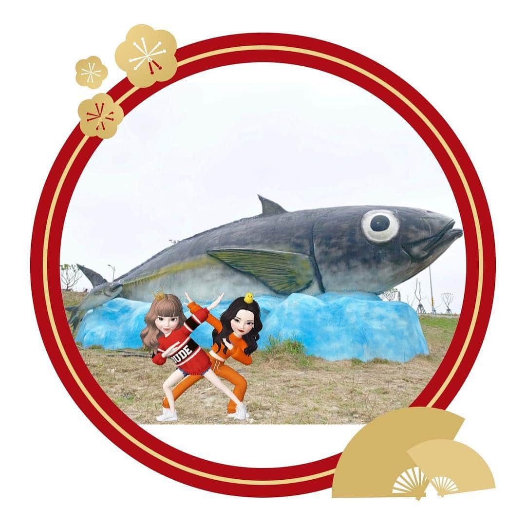 張香香さんのインスタグラム写真 - (張香香Instagram)「初一走春🧨年年有魚🐟」2月5日 20時59分 - m40925