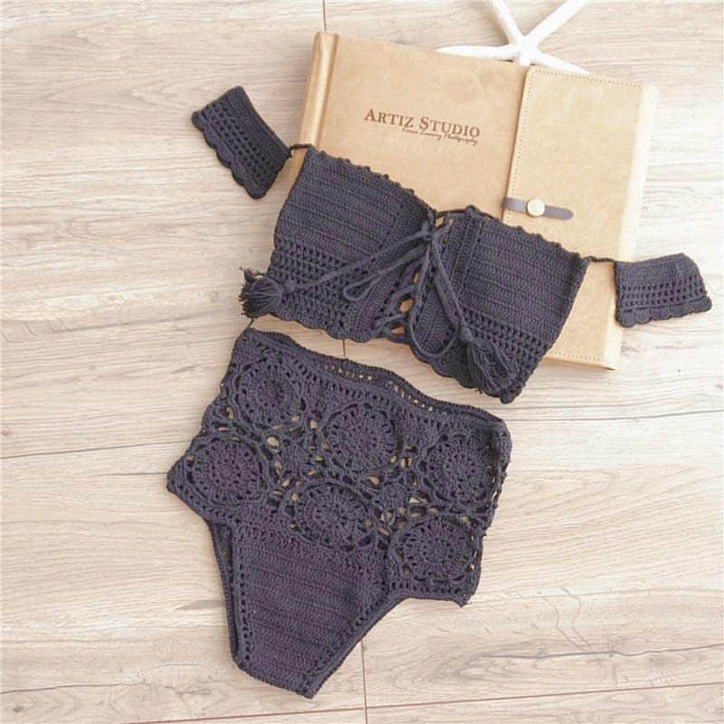 LIALUCA ONLINE SHOPのインスタグラム：「crochet bikini❤️」