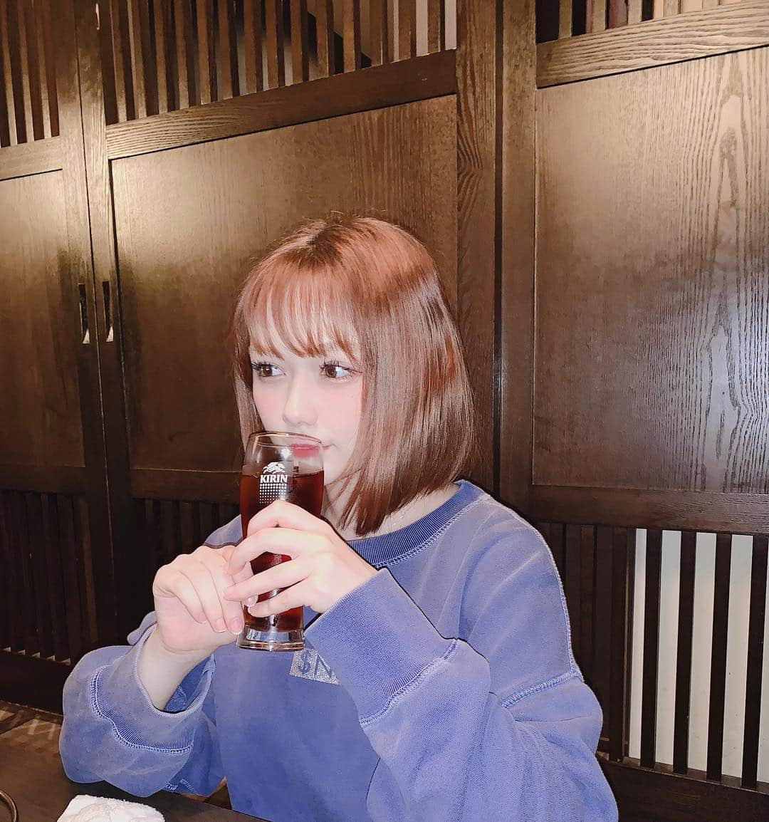 村重杏奈さんのインスタグラム写真 - (村重杏奈Instagram)「Yes！黒烏龍茶。」2月6日 20時55分 - hktanna4848