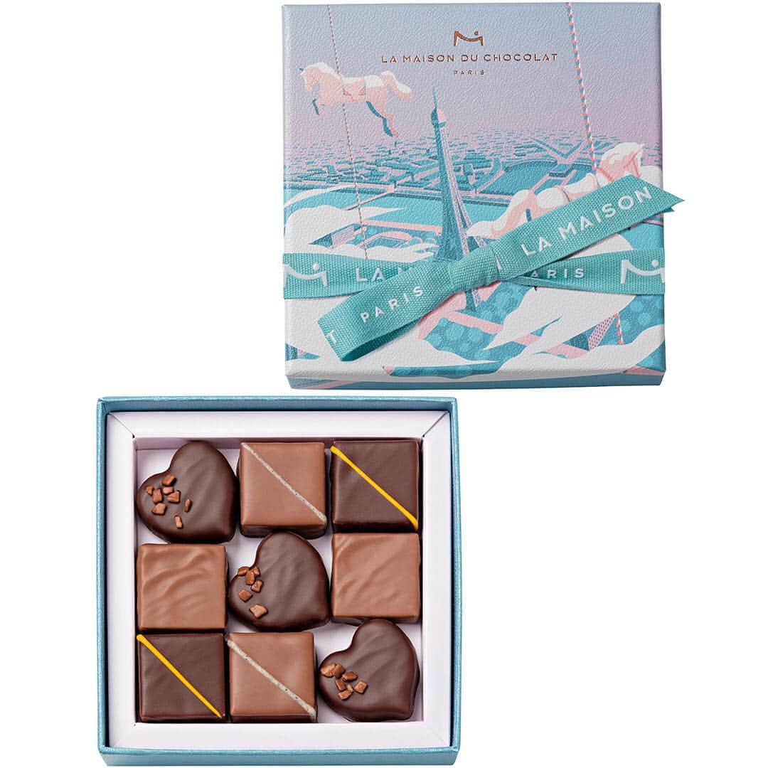 ルミネ公式さんのインスタグラム写真 - (ルミネ公式Instagram)「平野紗季子がルミネで選ぶチョコレート #01  ラ・メゾン・デュ・ショコラの 【ヴェルティージュ ショコラ】 . 「いつものシックなブラウンボックスから一変。 パステルカラーの夢のようなパッケージの中には、 なおさら夢のような味わいのチョコレートたちが。 香り高いパッションフルーツ味に、ロマンチックなプラリネ味。 ギモーヴが入ったチャーミングな一粒は、 パリで偶然再会した大人になったエンゼルパイみたいで、壮絶なときめきが…」 . 今年のバレンタインが、 私史上一番楽しいバレンタインになりますように。 ルミネはそんなハッピーバレンタインを応援します。 「ルミネ　バレンタイン」で検索！ http://www.lumine.ne.jp/valentine2019/ . #LUMINE#ルミネ#NEWoMan#ニュウマン#新宿#chocolate#チョコ#バレンタイン#バレンタインデー #バレンタインチョコ#ラメゾンデュショコラ」2月7日 10時02分 - lumine_official