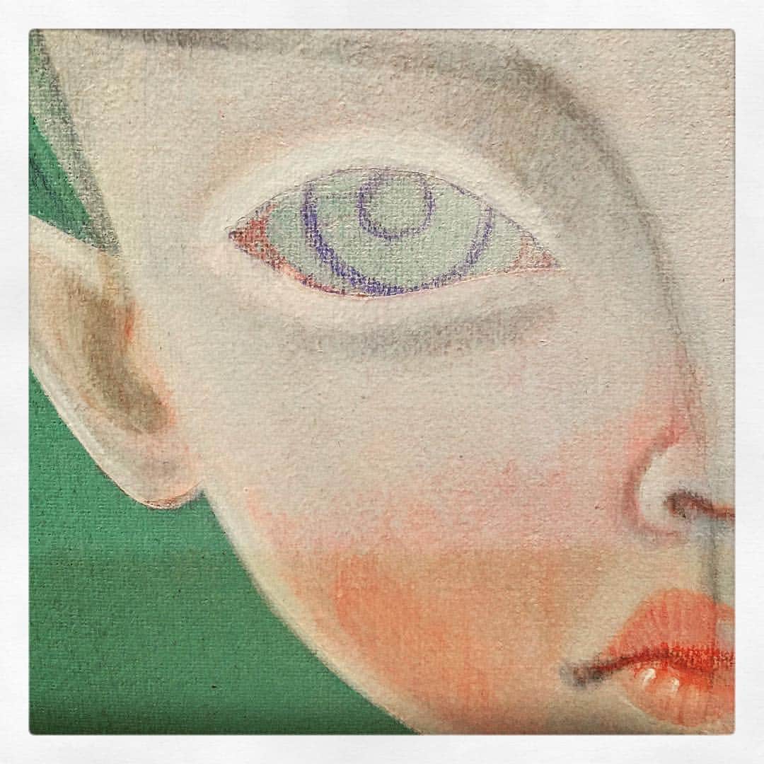 のインスタグラム：「Thanks for coming my page!! My home page. 【cozo cobun こうぶんこうぞう】  English→http://www.kozo-kobun.com  japanese→http://www.atelier-co.net/  #canvas #acrylic #painting #art #girl #boy  #contemporary #LorettaLux #artistsoninstagram  #アート #japanesearts #Painter #MargaretKeene #Markryden #lowart #ローアート #ロウアート」