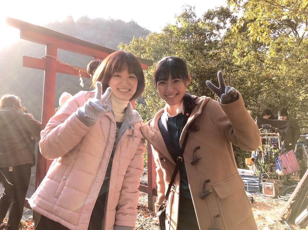瀧本美織のインスタグラム：「今夜20時〜「刑事ゼロ」第五話ゲストの大後寿々花ちゃん😍 #ドラマ#刑事ゼロ#大後寿々花 ちゃん」