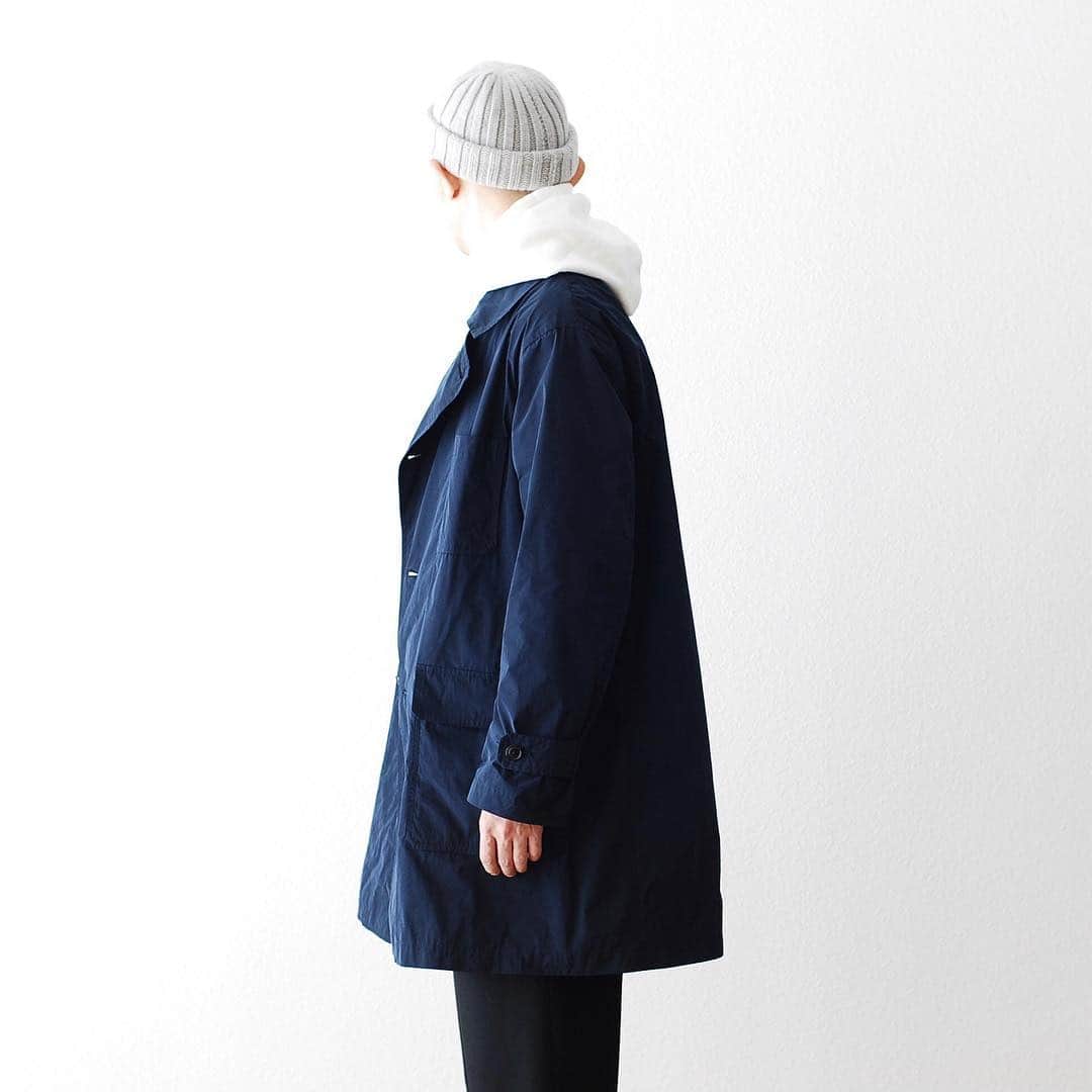 のインスタグラム：「_ ts(s) / ティーエスエス(#ts_s) “Off-center Front Patch & Flap Pocket Coat -Water Repellent Brushed Polyester Shape Memory Cloth-” ￥58,320- _ 〈online store / @digital_mountain〉 http://www.digital-mountain.net/shopdetail/000000008887 _ 【オンラインストア#DigitalMountain へのご注文】 *24時間受付 *15時までのご注文で即日発送 *1万円以上ご購入で送料無料 tel：084-973-8204 _ We can send your order overseas. Accepted payment method is by PayPal or credit card only. (AMEX is not accepted)  Ordering procedure details can be found here. >>http://www.digital-mountain.net/html/page56.html _ 本店：#WonderMountain  blog>> http://wm.digital-mountain.info/blog/20190124/ _ 〒720-0044 広島県福山市笠岡町4-18 JR 「#福山駅」より徒歩10分 (12:00 - 19:00 水曜定休) #ワンダーマウンテン #japan #hiroshima #福山 #福山市 #尾道 #倉敷 #鞆の浦 近く _ 系列店：@hacbywondermountain _」