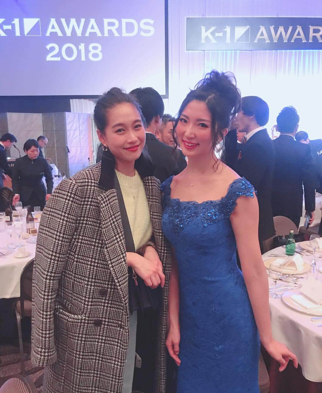 松嶋えいみさんのインスタグラム写真 - (松嶋えいみInstagram)「K-1 AWARDS 2018にて谷川りさこさんと👭 (@risakoko ) 見かけた瞬間テラハみてますっっ‼️ て声掛けちゃった😭 実物綺麗過ぎたし快くお写真撮って頂きました💓 ありがとうございました🙇‍♀️❤️ . . #k1awards2018 #k1_wgp #k1ガールズ #テラスハウス #terracehouse #netflix  #谷川りさこ さん」2月7日 15時02分 - eimi_matsushima