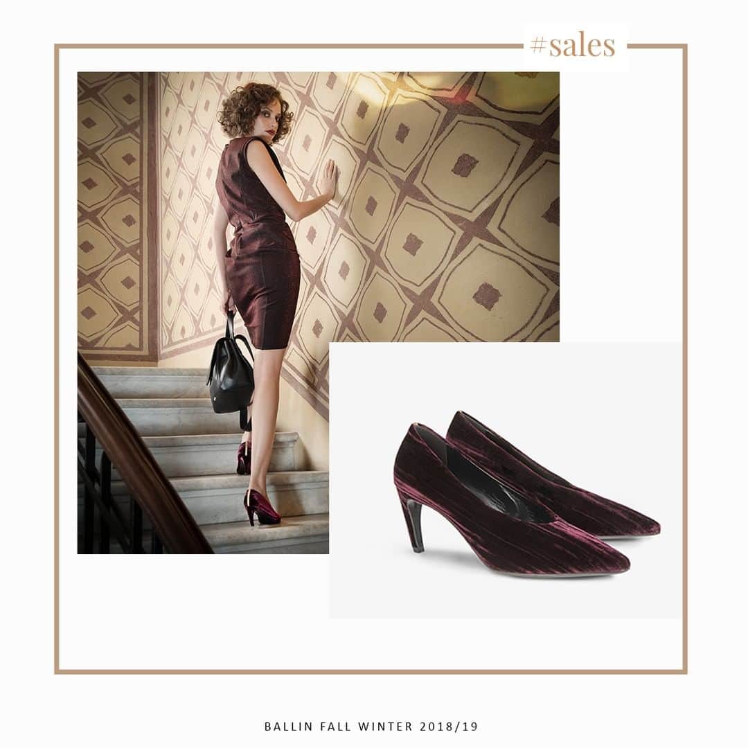 バリンさんのインスタグラム写真 - (バリンInstagram)「For all Mid-heel lovers: comfortable, glamorous and always refined. Shop Osen purple at http://ballin-shoes.com ° ° ° #midheel #pumps」2月7日 20時15分 - ballinitalianshoes