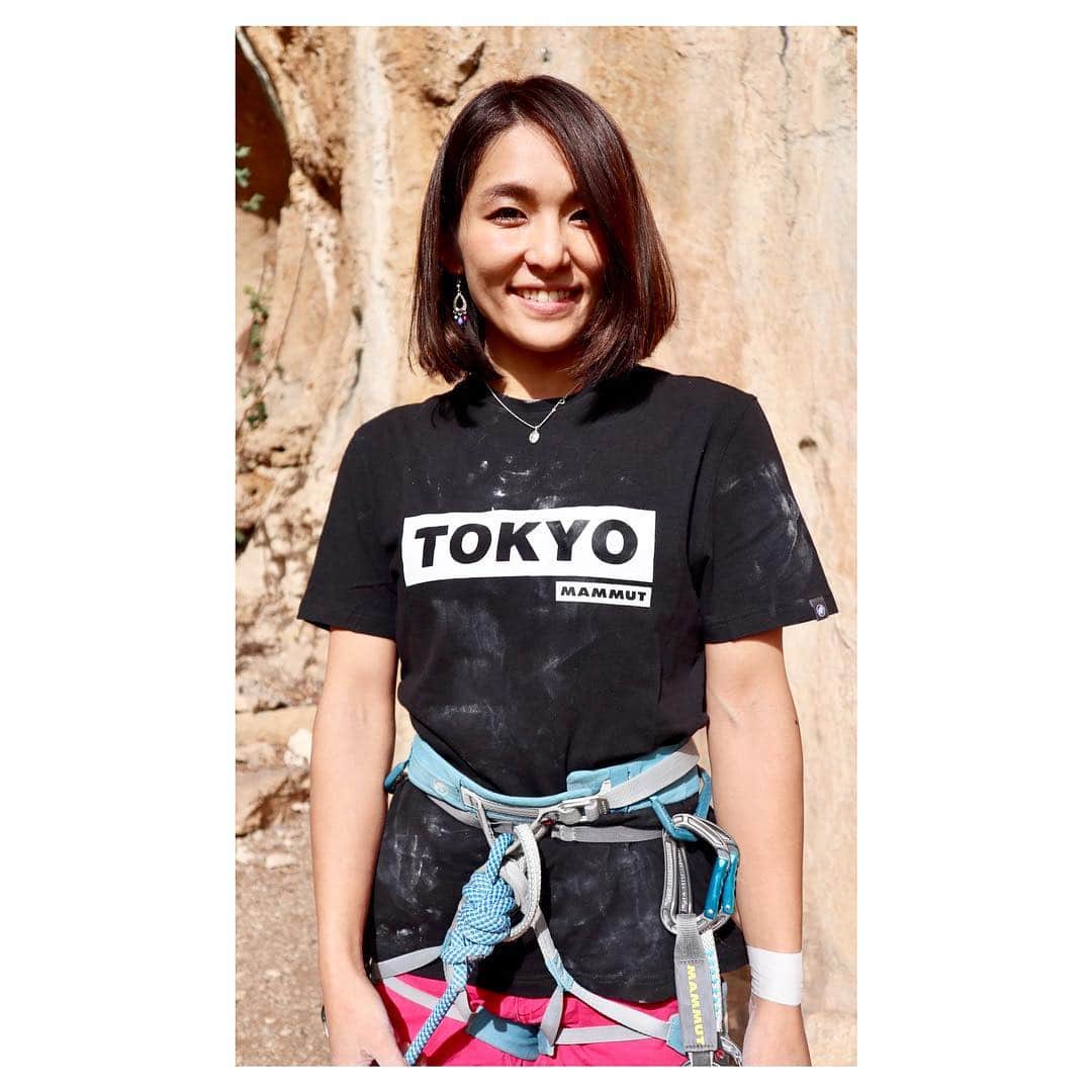 小林由佳のインスタグラム：「◆MAMMUT STORE 限定Tシャツ◆ ・ 以下 各地のMAMMUTストア5店舗限定で 限定Tシャツ発売してます✌︎ ・ ▷SAPPORO ▷SENDAI ▷TOKYO ▷YOKOHAMA ▷OSAKA ・ ぜひ 全国のストアを訪れて限定Tシャツ GETしてくださいね♡ ・ #私はお上りさんなので #TOKYOチョイス #Men'sサイズですが女子はXSだとこんなかんじだよ⌄̈⃝ #MAMMUT #マムート @mammut_japan」