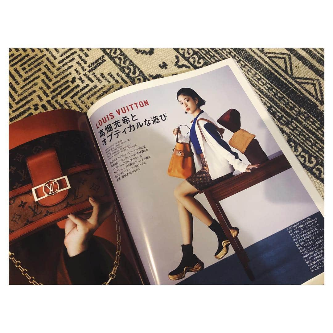 高畑充希さんのインスタグラム写真 - (高畑充希Instagram)「SPUR × LOUIS VUITTON  @spurmagazine  @louisvuitton  とても好きなページになりました。 #オプティカルが分からずググったのは私です」2月7日 22時12分 - mitsuki_takahata