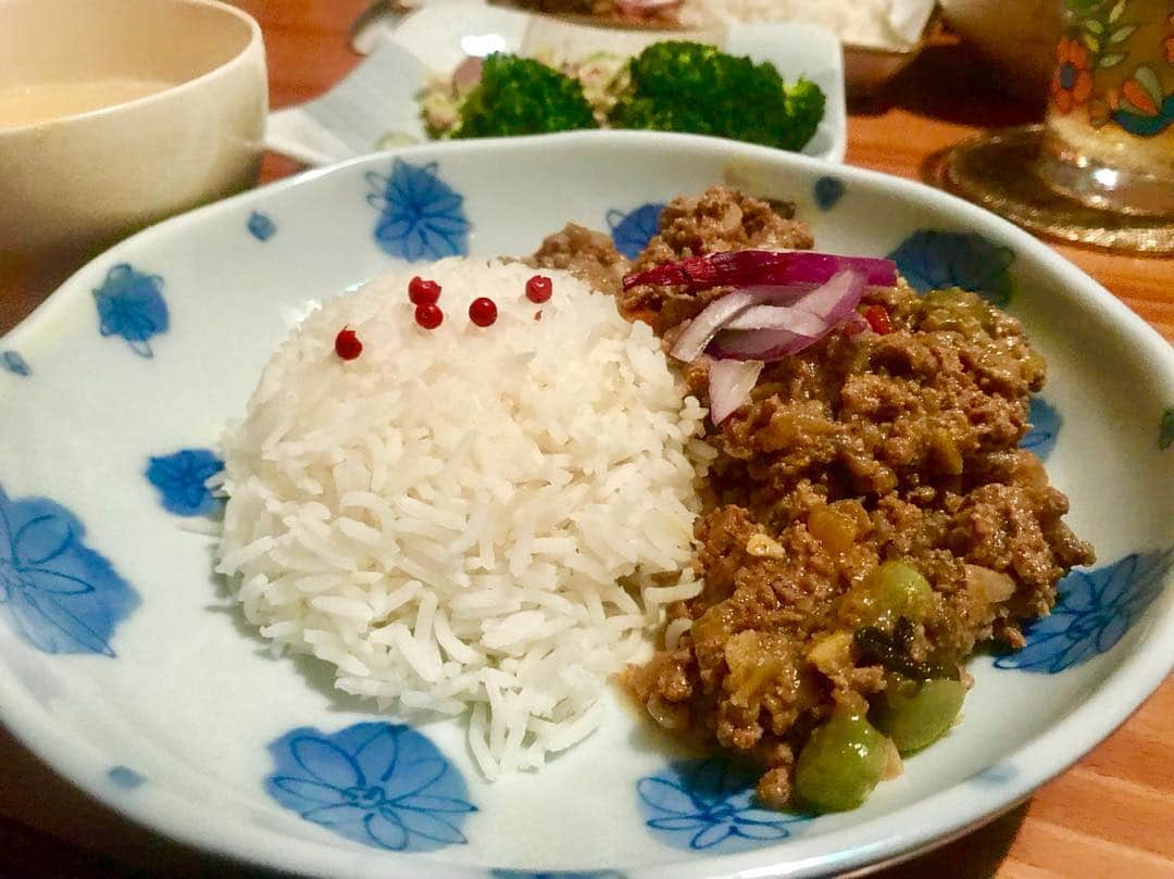 片山友希さんのインスタグラム写真 - (片山友希Instagram)「キーマカレー作ってみた🍛 今日は土曜日 NHK ゾンビが来たから人生見つめ直した件！23時半からでーす！」2月9日 20時12分 - yuki_katayama1209