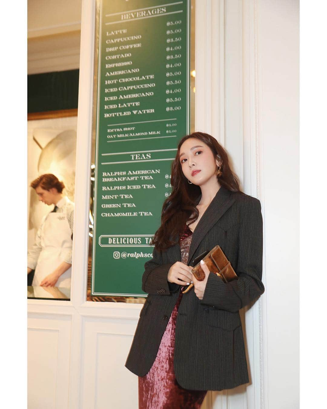 ジェシカ さんのインスタグラム写真 - (ジェシカ Instagram)「An exquisite breakfast with @ralphlauren 🥐☕️✨ #ralphlauren #RLCollection #nyfw」2月10日 0時55分 - jessica.syj