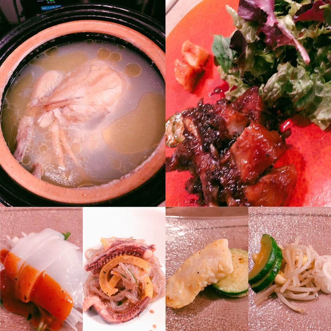 井上公造さんのインスタグラム写真 - (井上公造Instagram)「先日、2度目の訪問。こんな家庭的な韓国料理が、BARで味わえるなんて！🍷との相性も抜群でした。  #韓国料理  #ワインバー  #アンジュサチ  #紹介制  #場所はナイショ」2月10日 10時59分 - inouekozo39