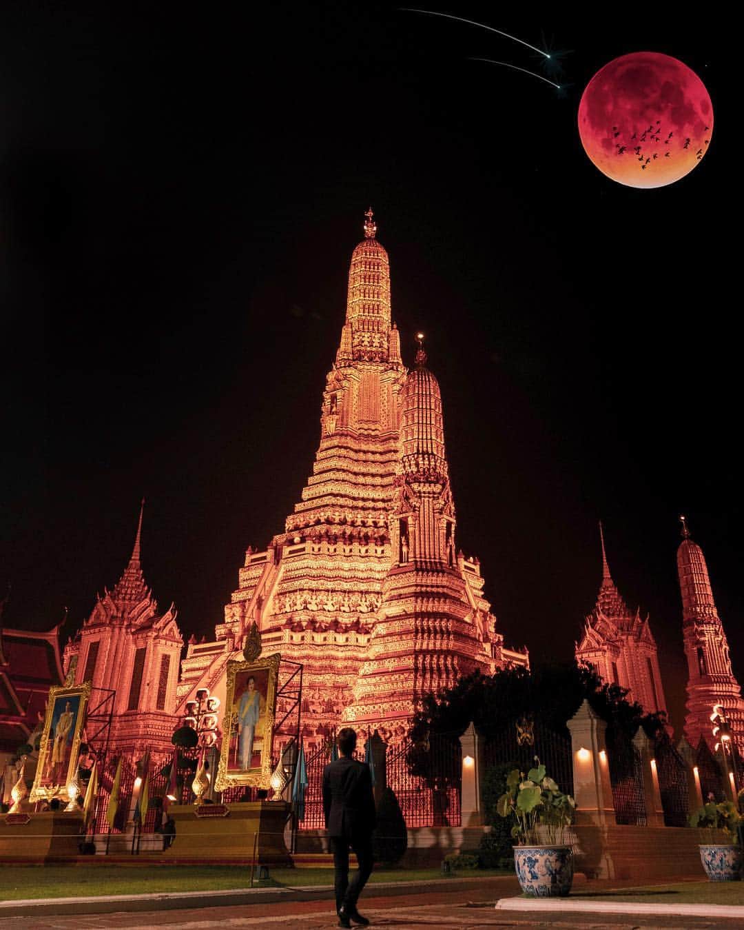 U2 Filmmakerのインスタグラム：「Wat Arun🕌 @thailand_jp」