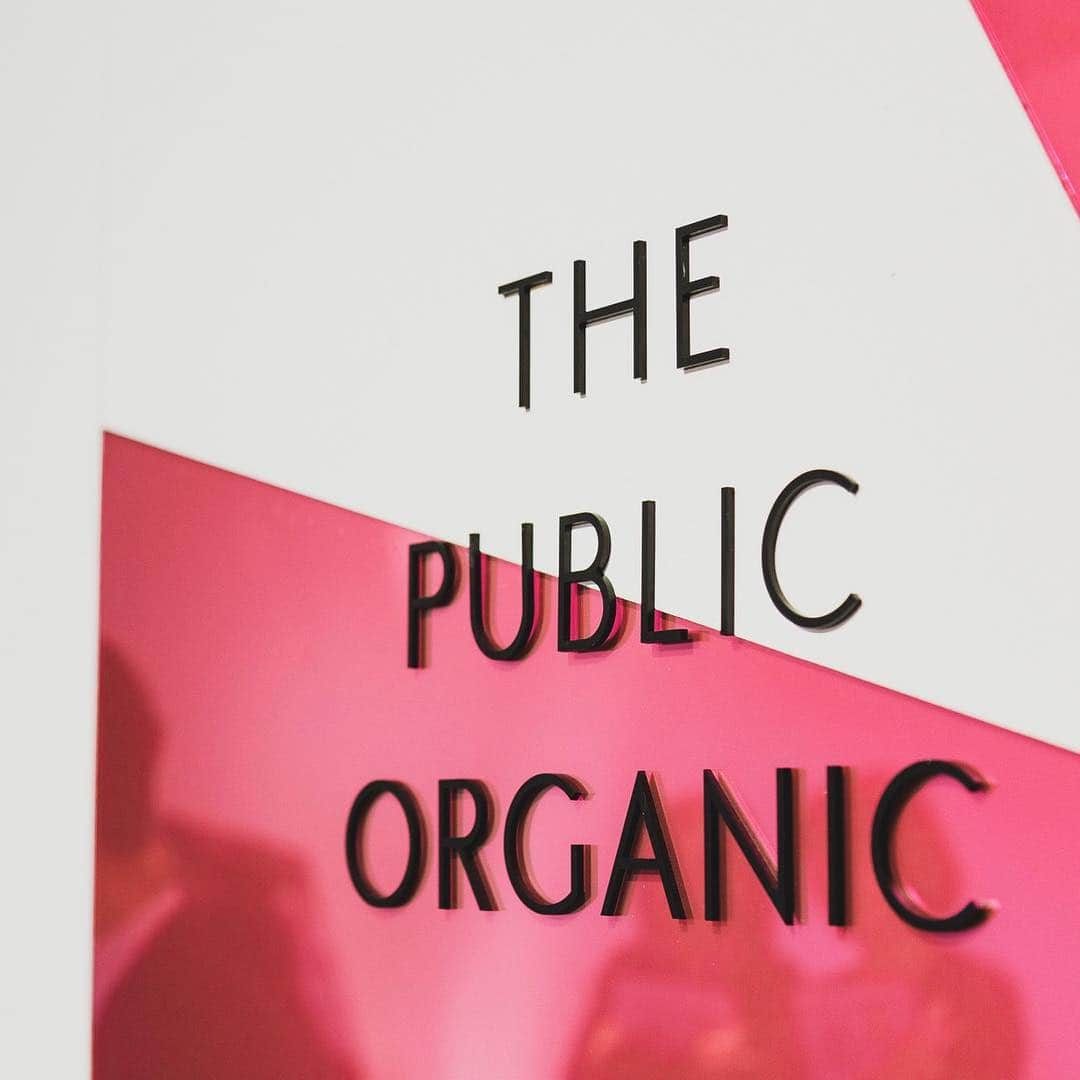 THE PUBLIC ORGANICのインスタグラム