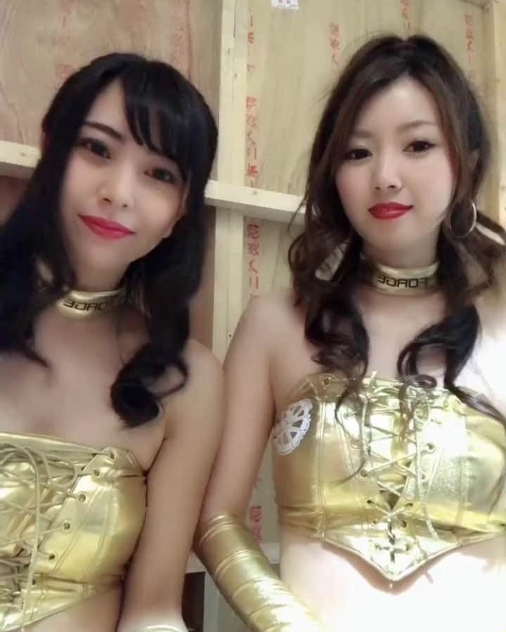 杉本夏陽のインスタグラム：「てへっ♡ #大阪オートメッセ  #FORGETECH #OAM」