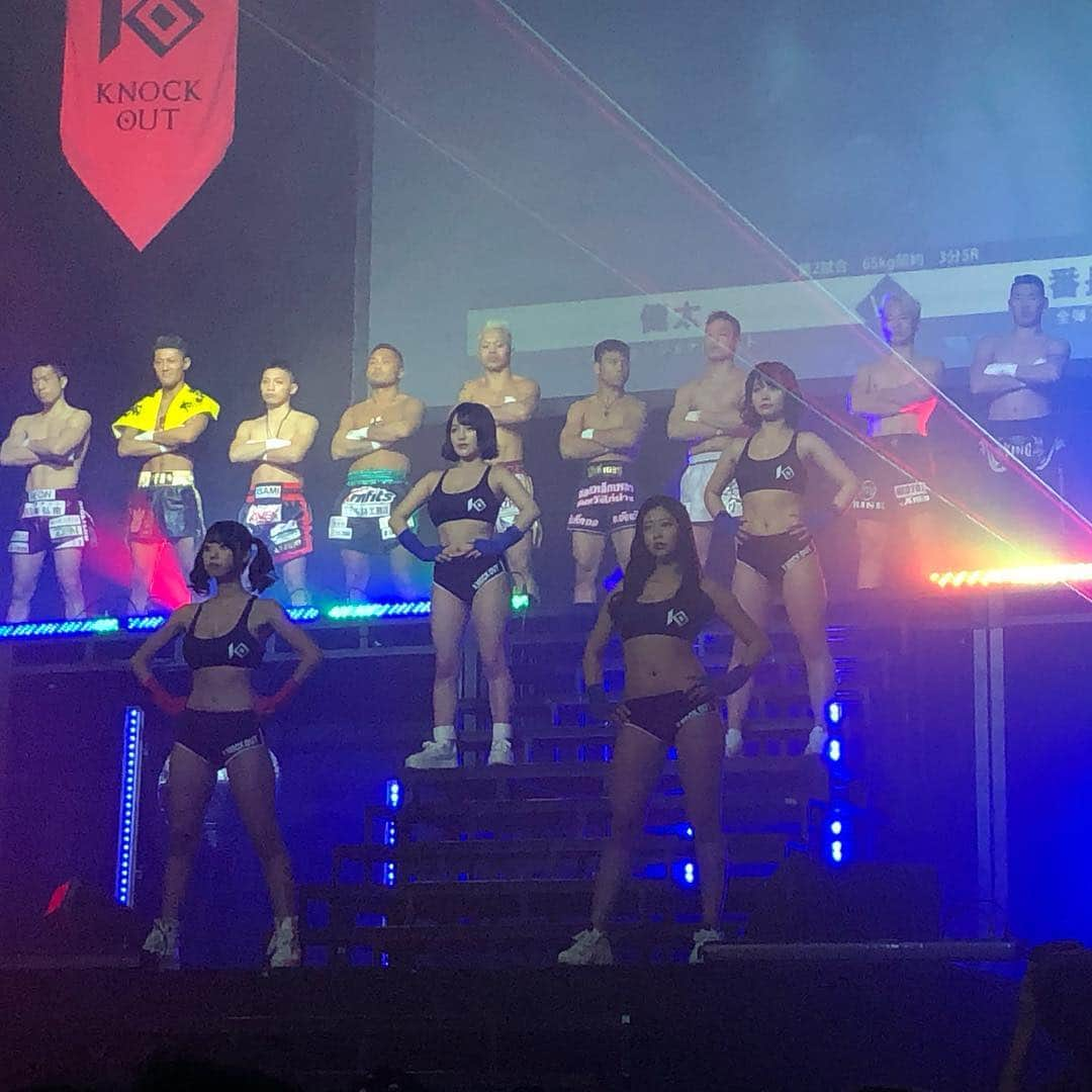 真奈さんのインスタグラム写真 - (真奈Instagram)「おやしみ〜〜！！ . . . #knockoutkb #キックボクシング #ラウンドガール」2月11日 22時55分 - manatmnt0116