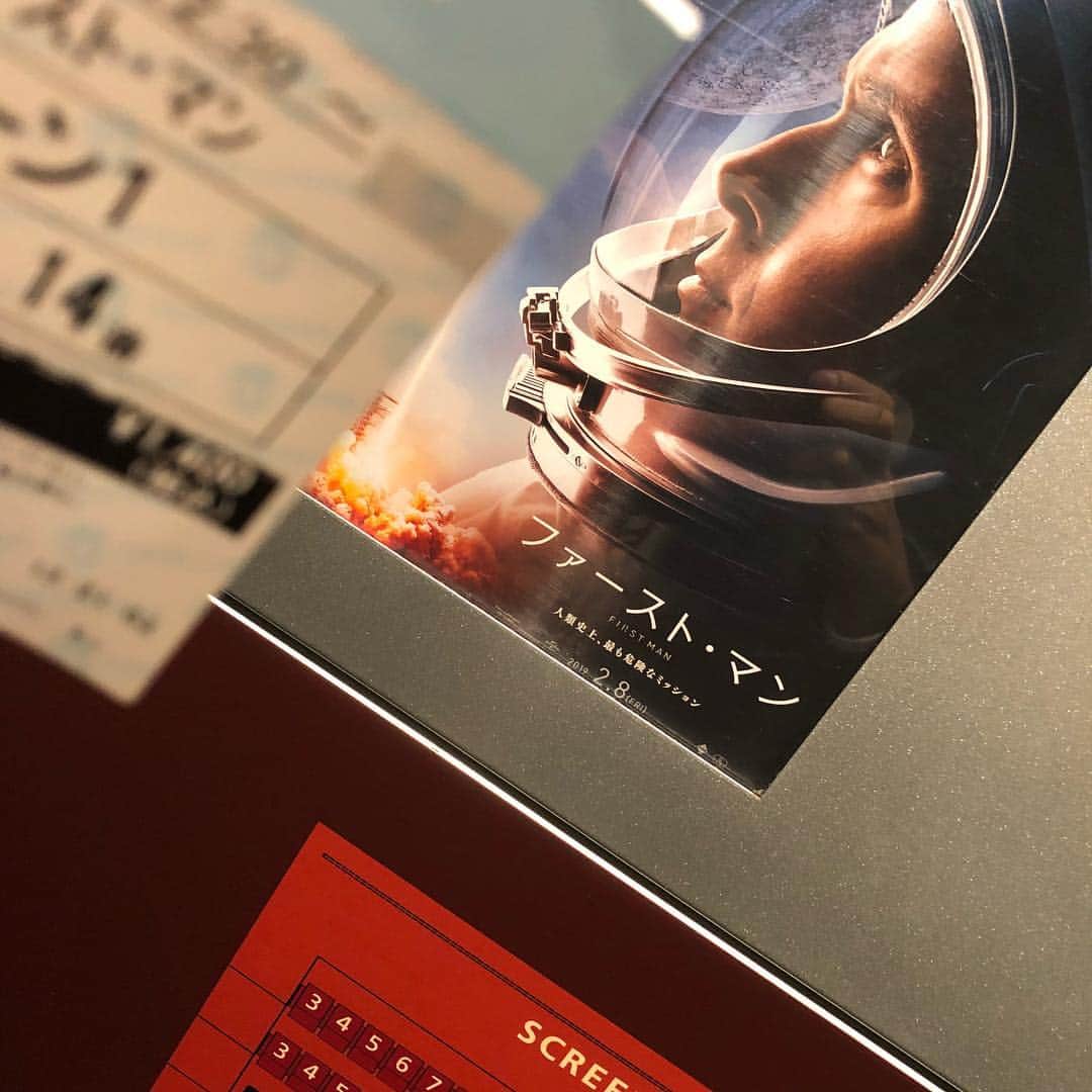 のインスタグラム：「📽実録物で分かってるんだけど、ホラー映画よりも緊張感が凄い‼️ #ファーストマン」