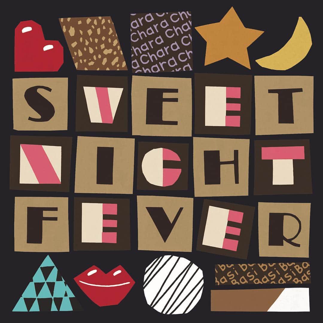 CHARAさんのインスタグラム写真 - (CHARAInstagram)「Chara×BASI(韻シスト) - 『Sweet Night Fever』 MUSIC VIDEO 解禁〜♪♪♪ YouTubeで「Sweet Night Fever」を検索してみてください ◾︎Chara×BASI(韻シスト) - 『Sweet Night Fever』MUSIC VIDEO youtu.be/sddqgvA7D6Y  2.13  7インチアナログRelease! 配信スタート♪♪♪ #chara #basi #sweetnightfever #valentine #chocolate  #sweethiphop #love #sweet」2月13日 9時07分 - chara_official_