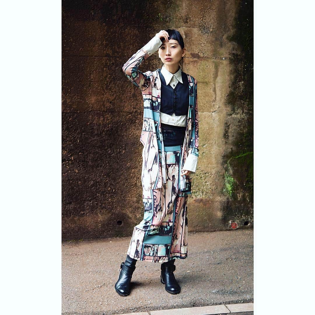 のインスタグラム：「★STYLING SITE随時更新中！★ #jeanpaulgaultierfemme #jeanpaulgaultierclassique #uzuou #jeanpaulgaultier model:  @hii_deka_hii https://www.playful-dc.com/p_styling/mobile/stylings/details1216.html  #shooting📷 #model📷 #撮影データ #大阪#古着コーデ #モデル#follow_me #fashionista #playful#usedclothing #osaka🇯🇵 #セットアップ#柄#instapic#instafollow#instagood#instafashion#ootdfashion #outfitlove #coordinate#着画#着画くらぶ#モデル募集#ゴルチエ」