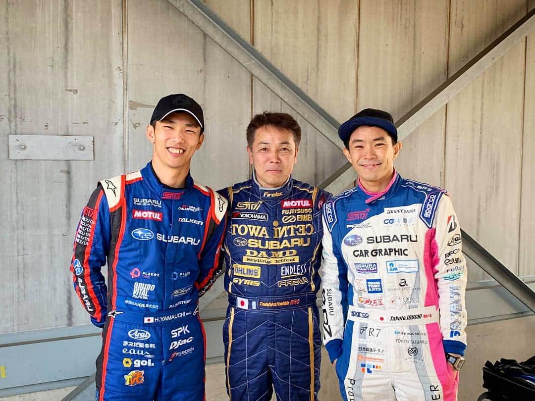 のインスタグラム：「PCC（プローバサーキットチャレンジ）無事に終了しました‼️同乗走行がメインのお仕事でしたが、参加者の皆さんもタイムアップされた方が多くて嬉しかったです👌しかし、花粉がヒドイわ🤧😷🤧😷」